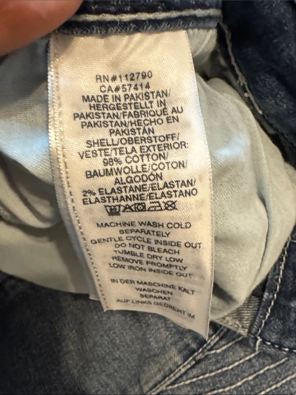 True Religion straight leg